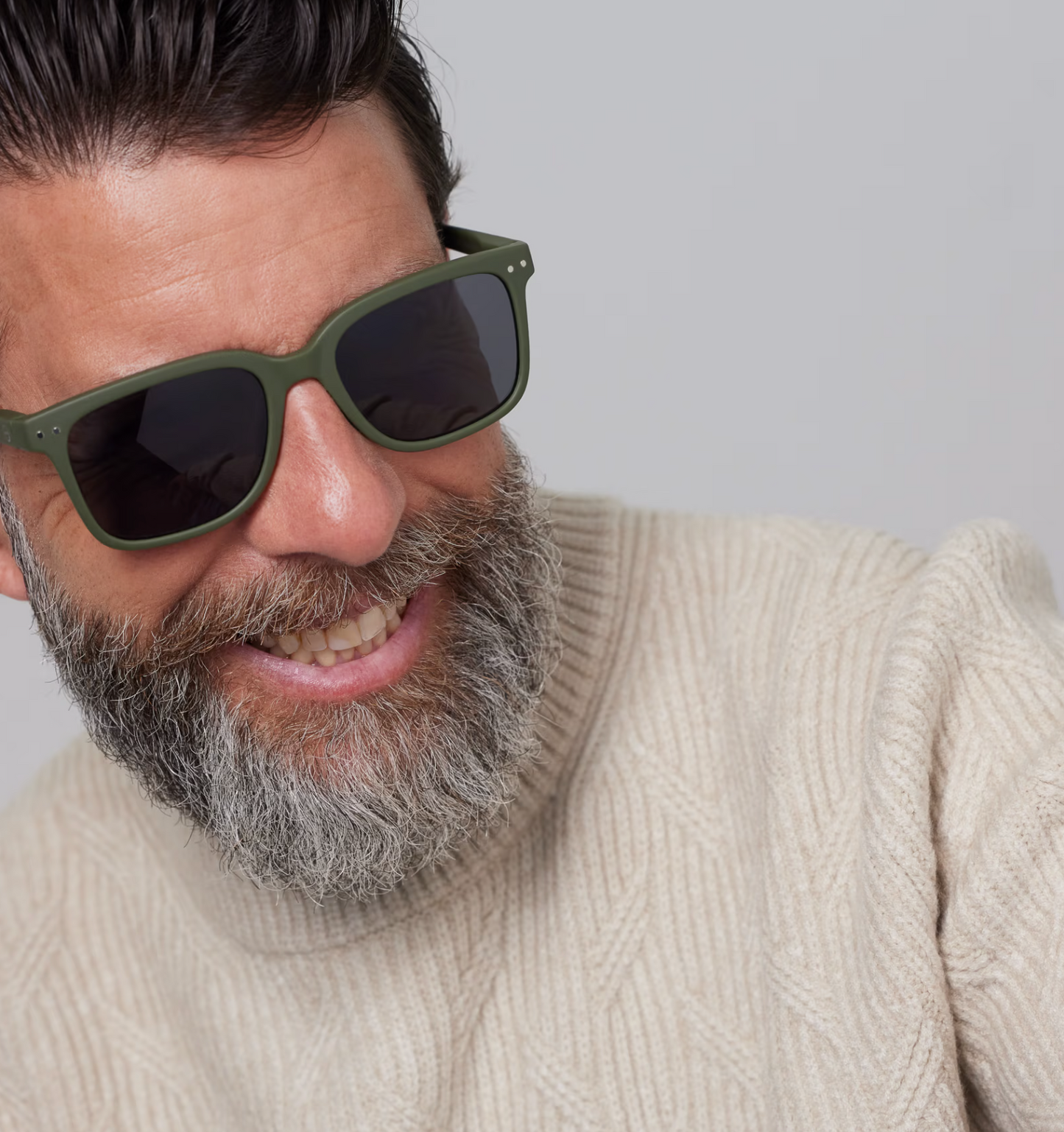 Solbrille, SUN #L Kaki Green, Izipizi