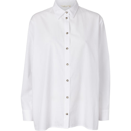 Vilde Loose Shirt Bright White