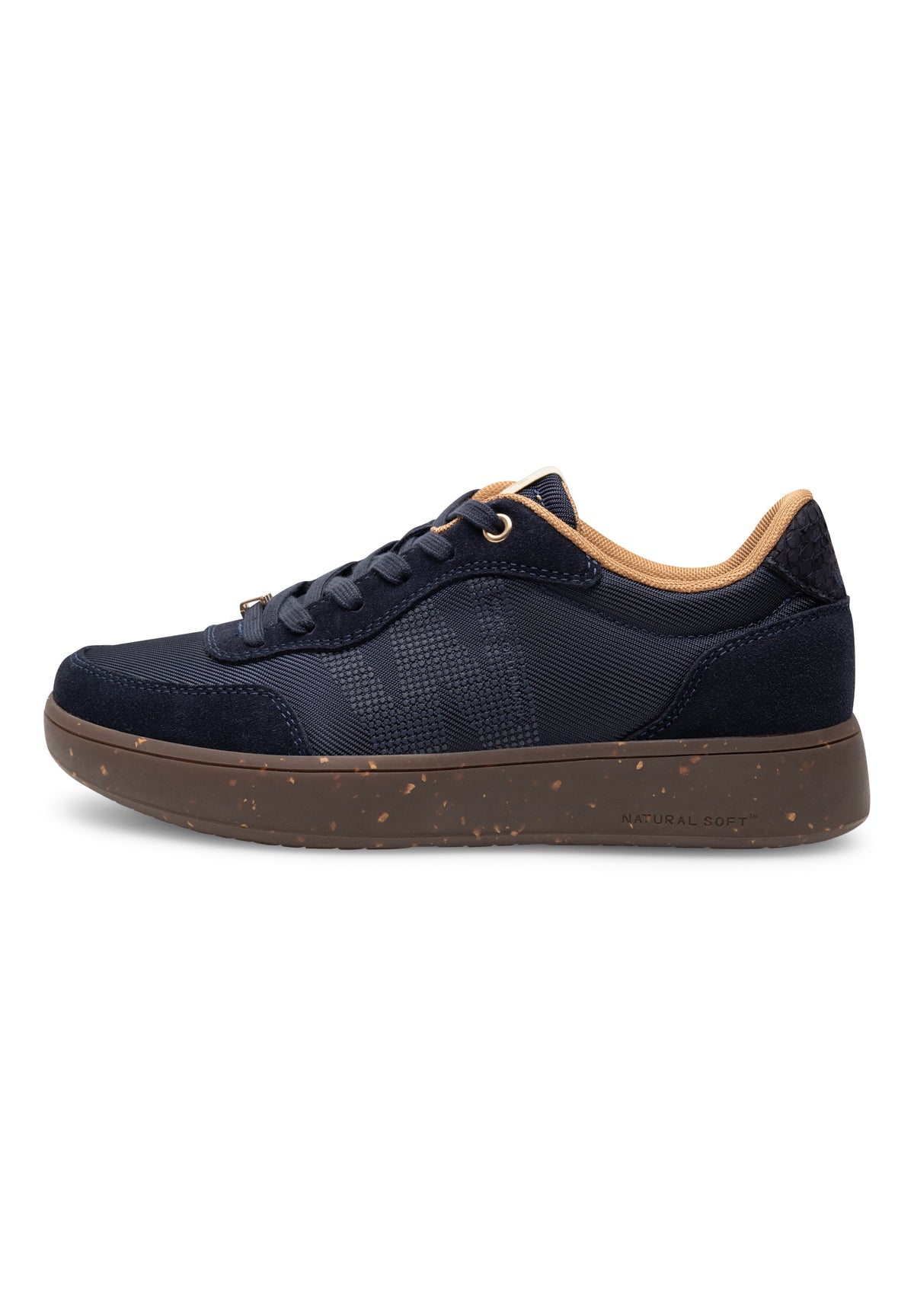 Line Sneakers, Dark Navy, Woden