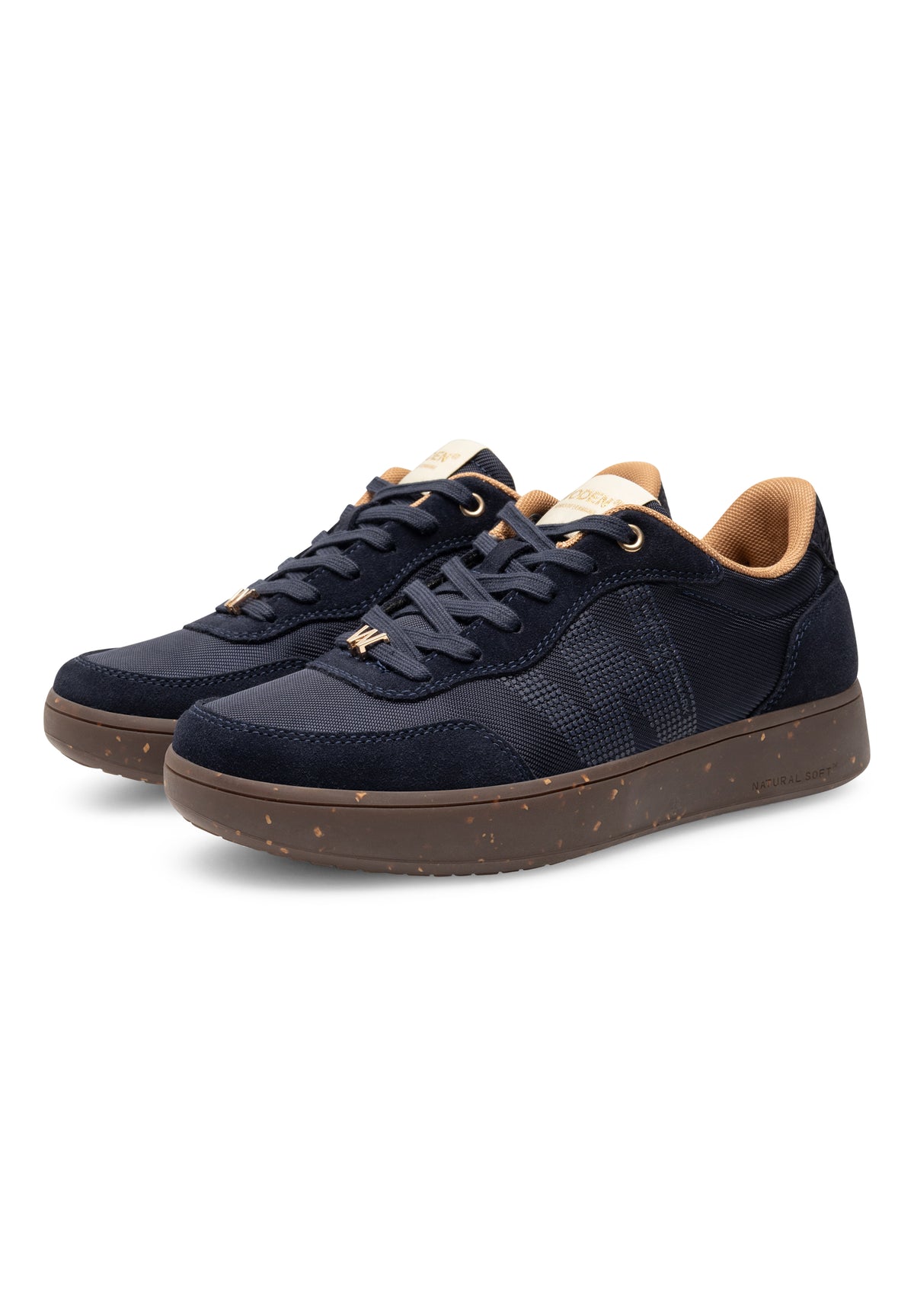 Line Sneakers, Dark Navy, Woden