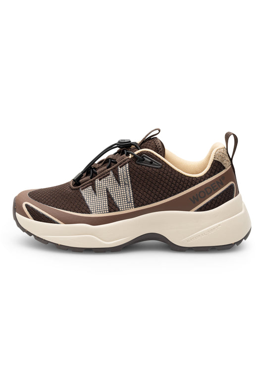 Selma Sneakers, Chocolate, Woden