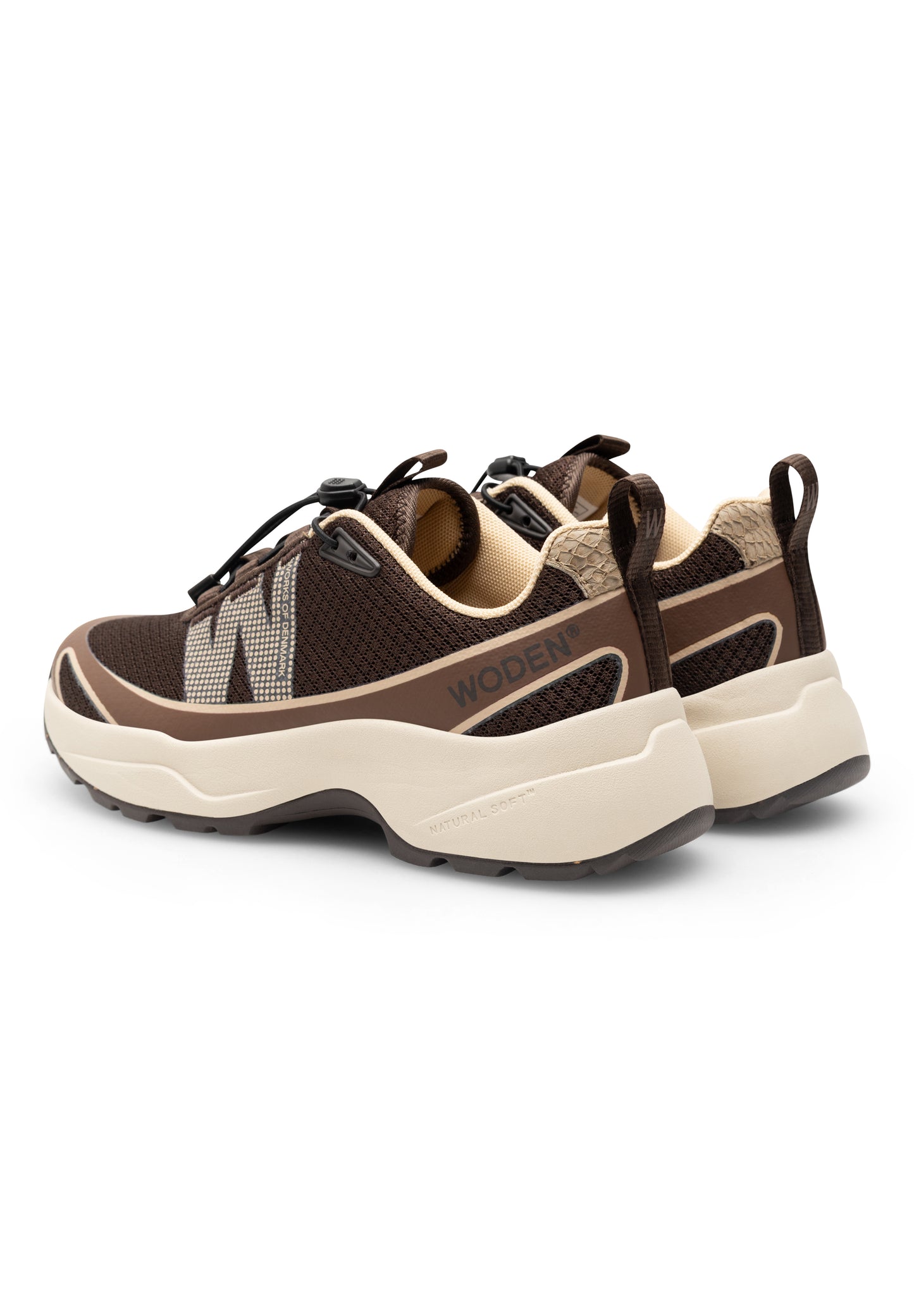 Selma Sneakers, Chocolate, Woden