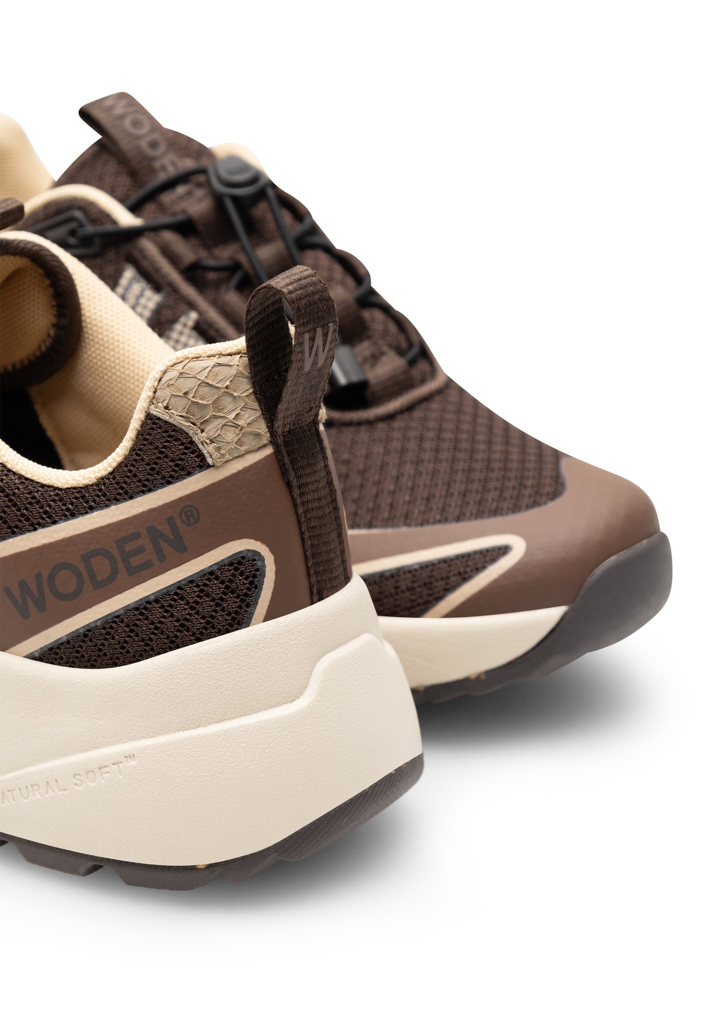 Selma Sneakers, Chocolate, Woden