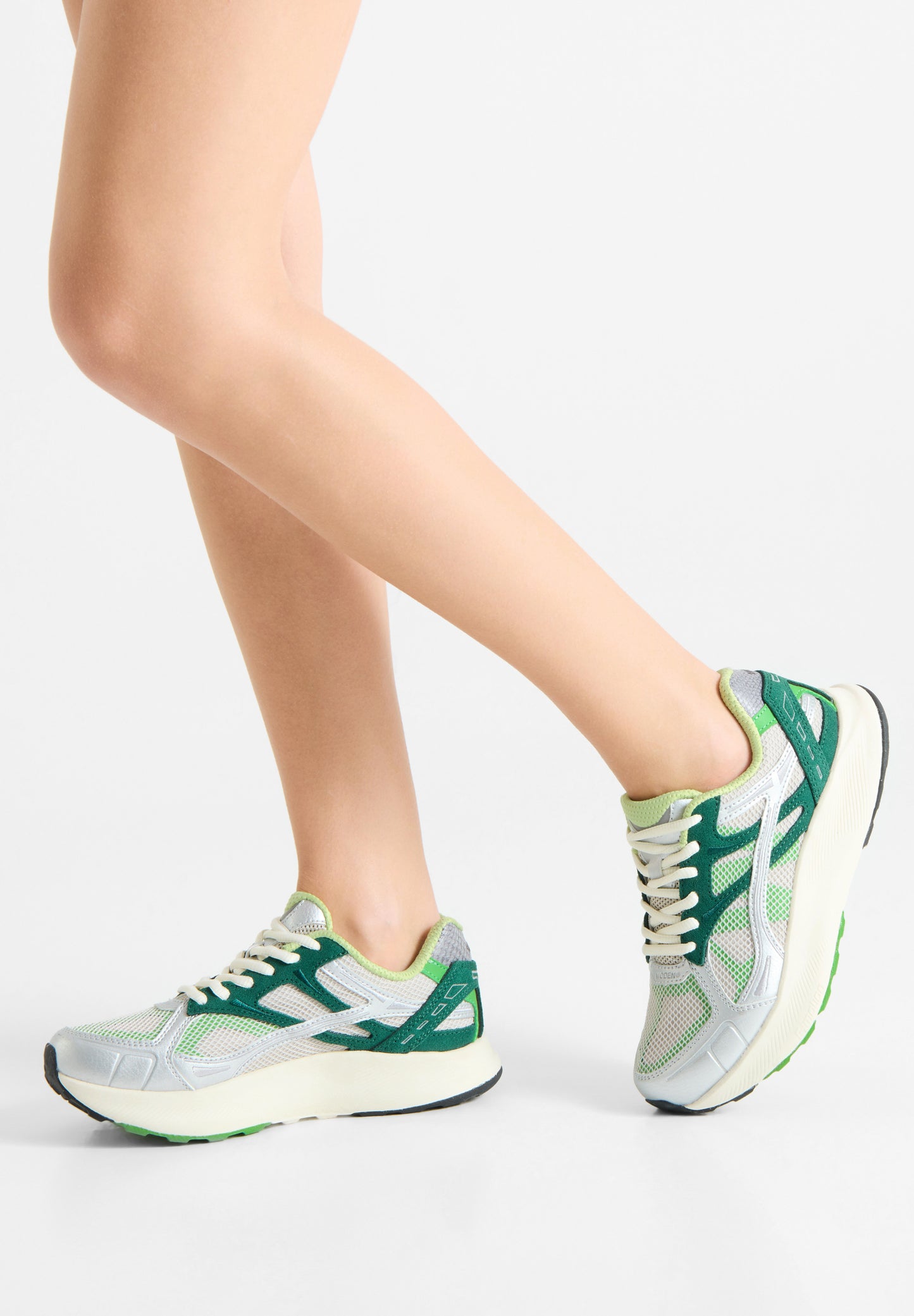 Freja Sneakers, Apple Green Multi, Woden