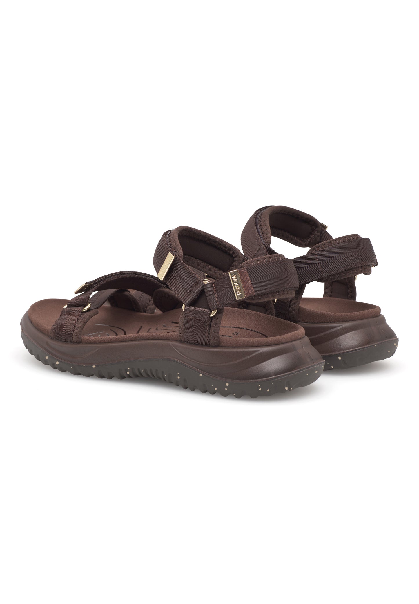 Solvej Sandal, Chocolate, Woden