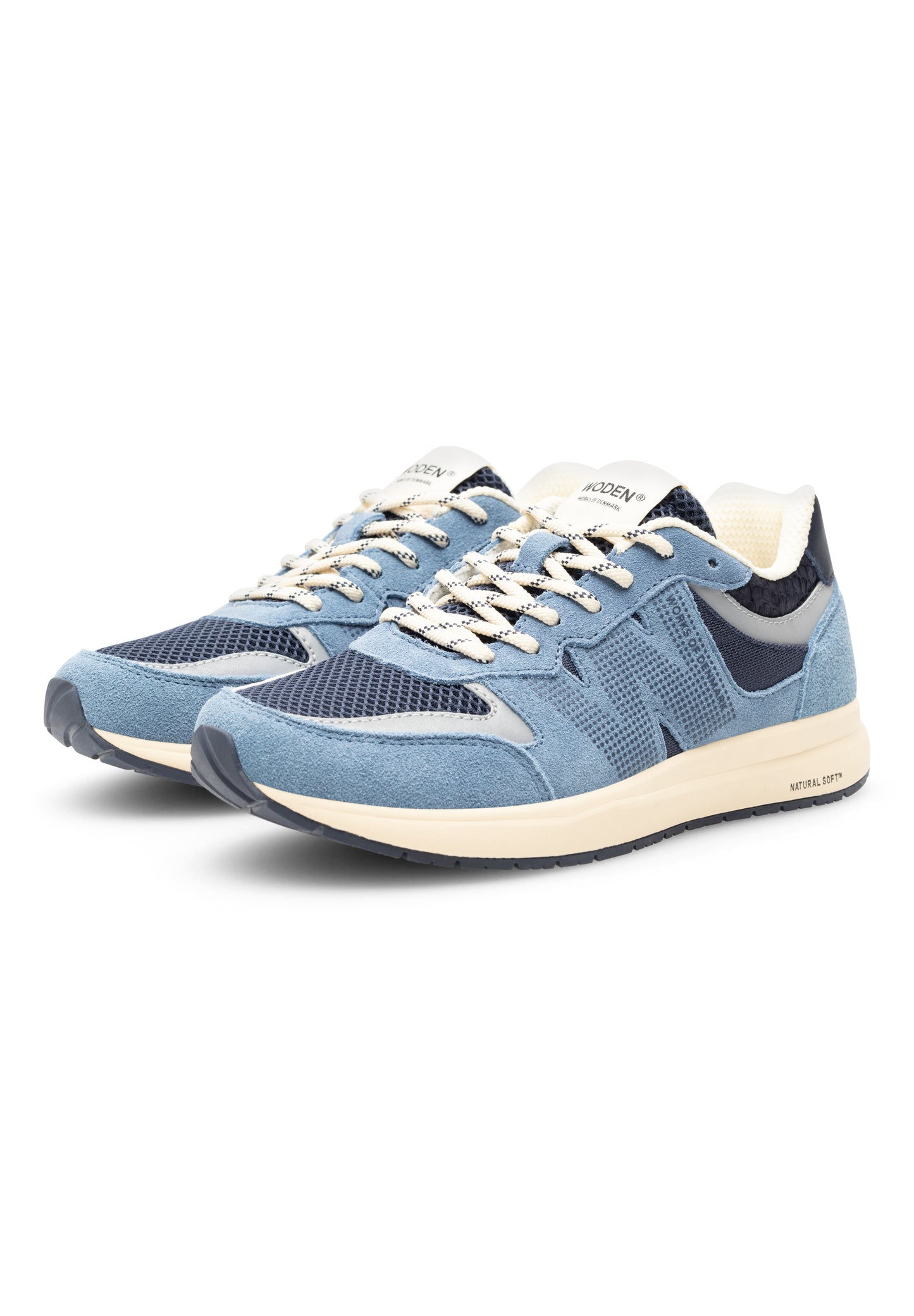 Rigmor Open Mesh Sneakers, Old Denim Multi, Woden