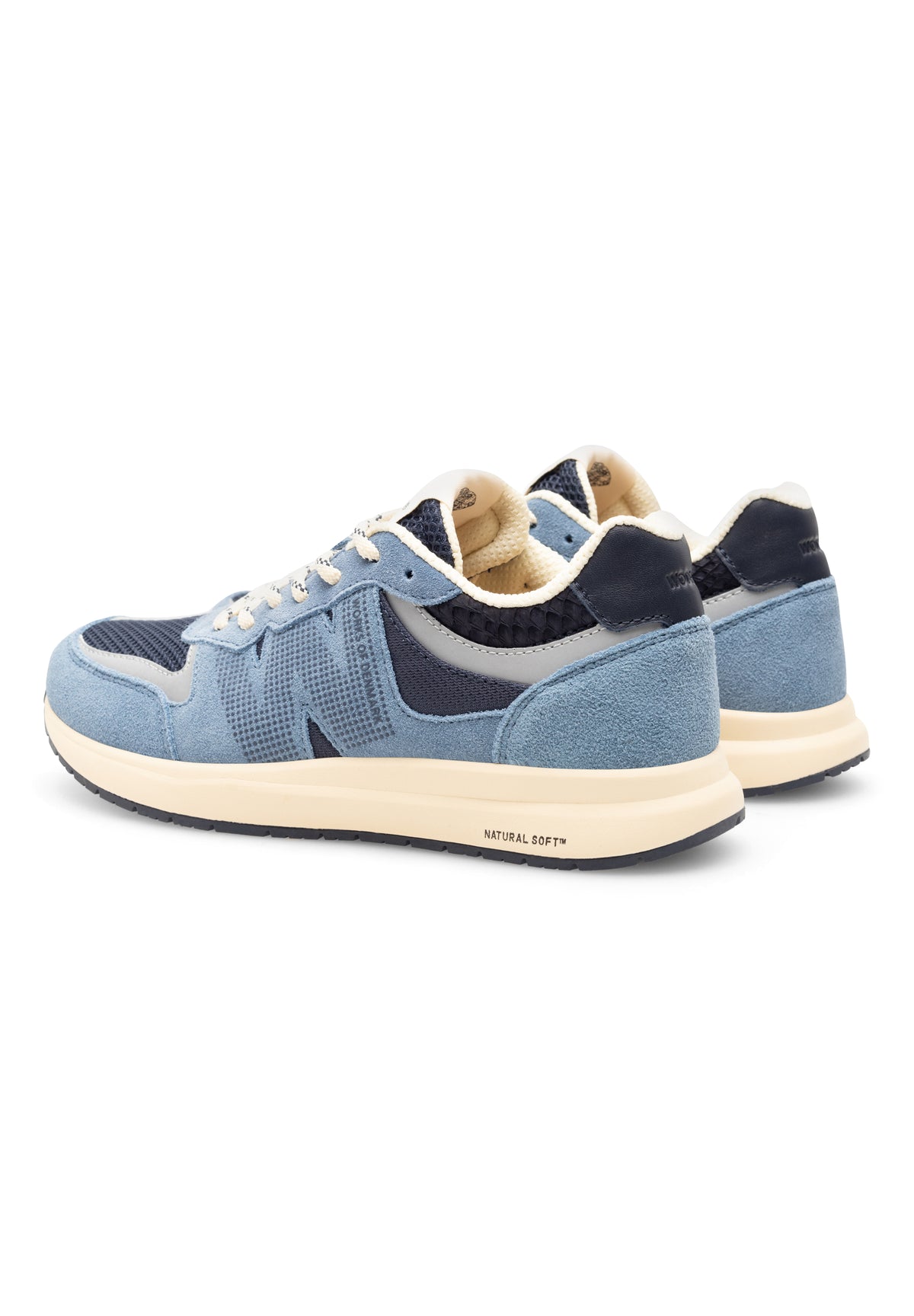 Rigmor Open Mesh Sneakers, Old Denim Multi, Woden