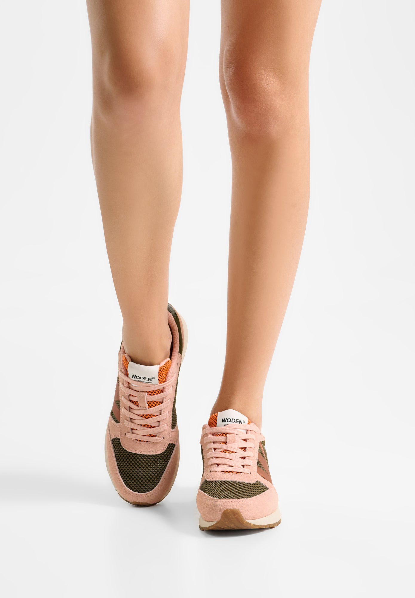 Ronja Icon Sneakers, Dark Olive Multi, Woden