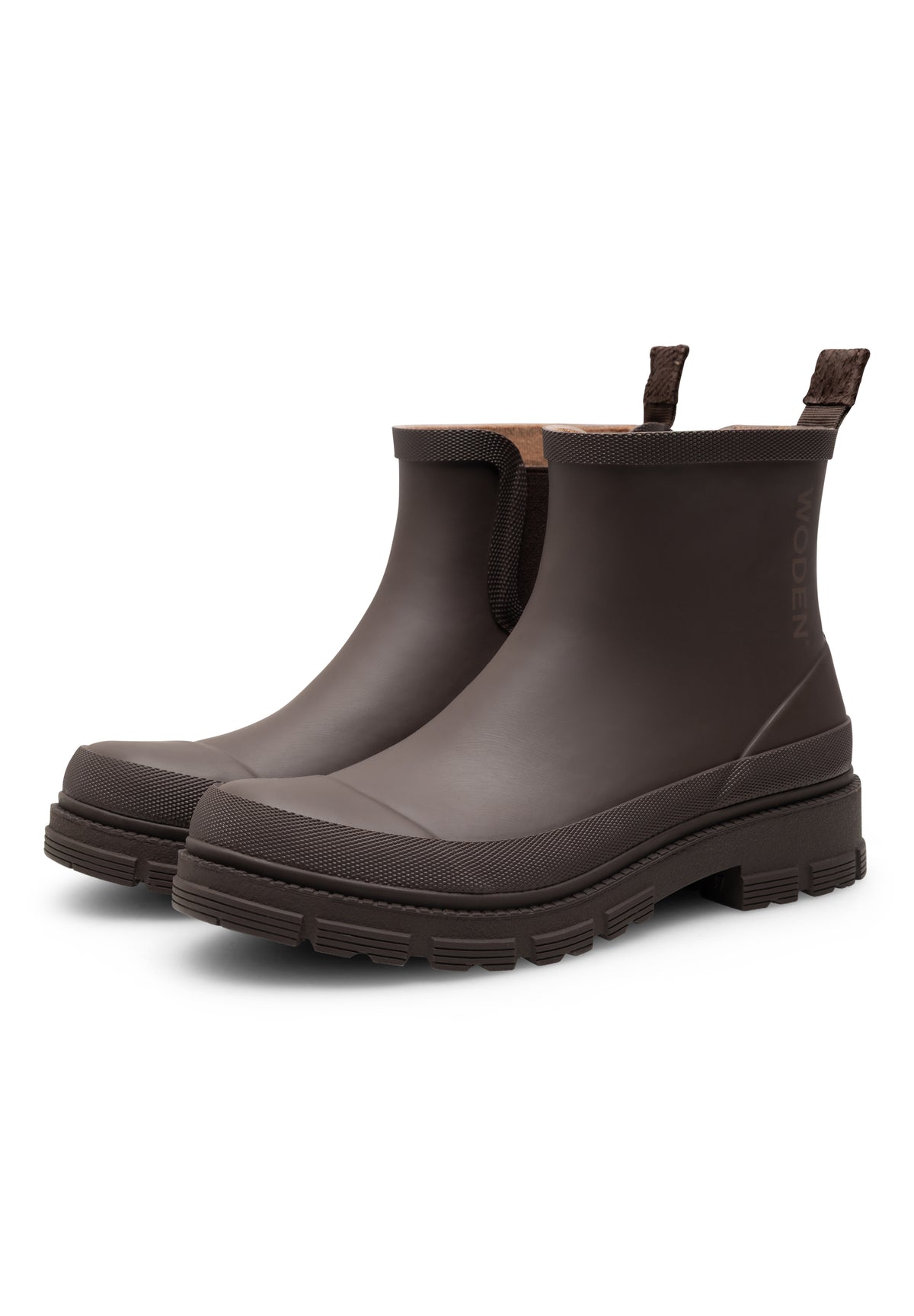 Alison Waterproof Støvle, Chocolate, Woden