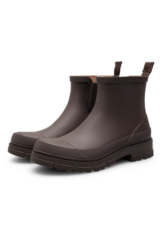 Alison Waterproof Støvle, Chocolate, Woden