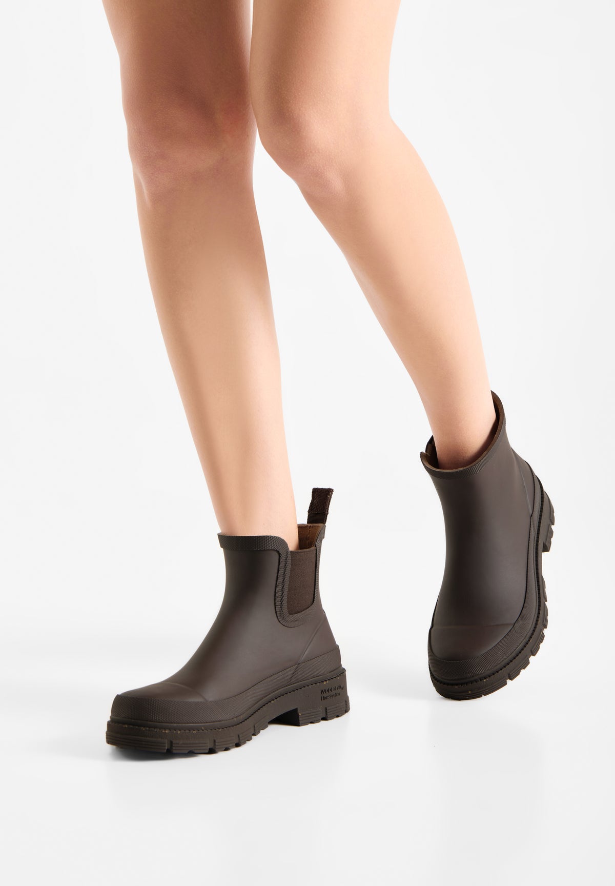 Alison Waterproof Støvle, Chocolate, Woden