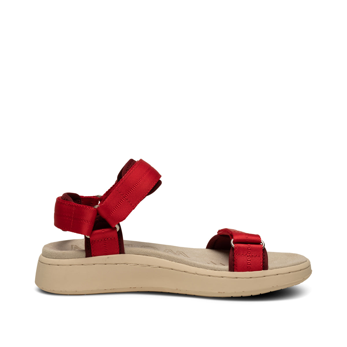 Walkden Reds Woden - Line - Fire Red - Woden sandal - Shop den her – Butik 14