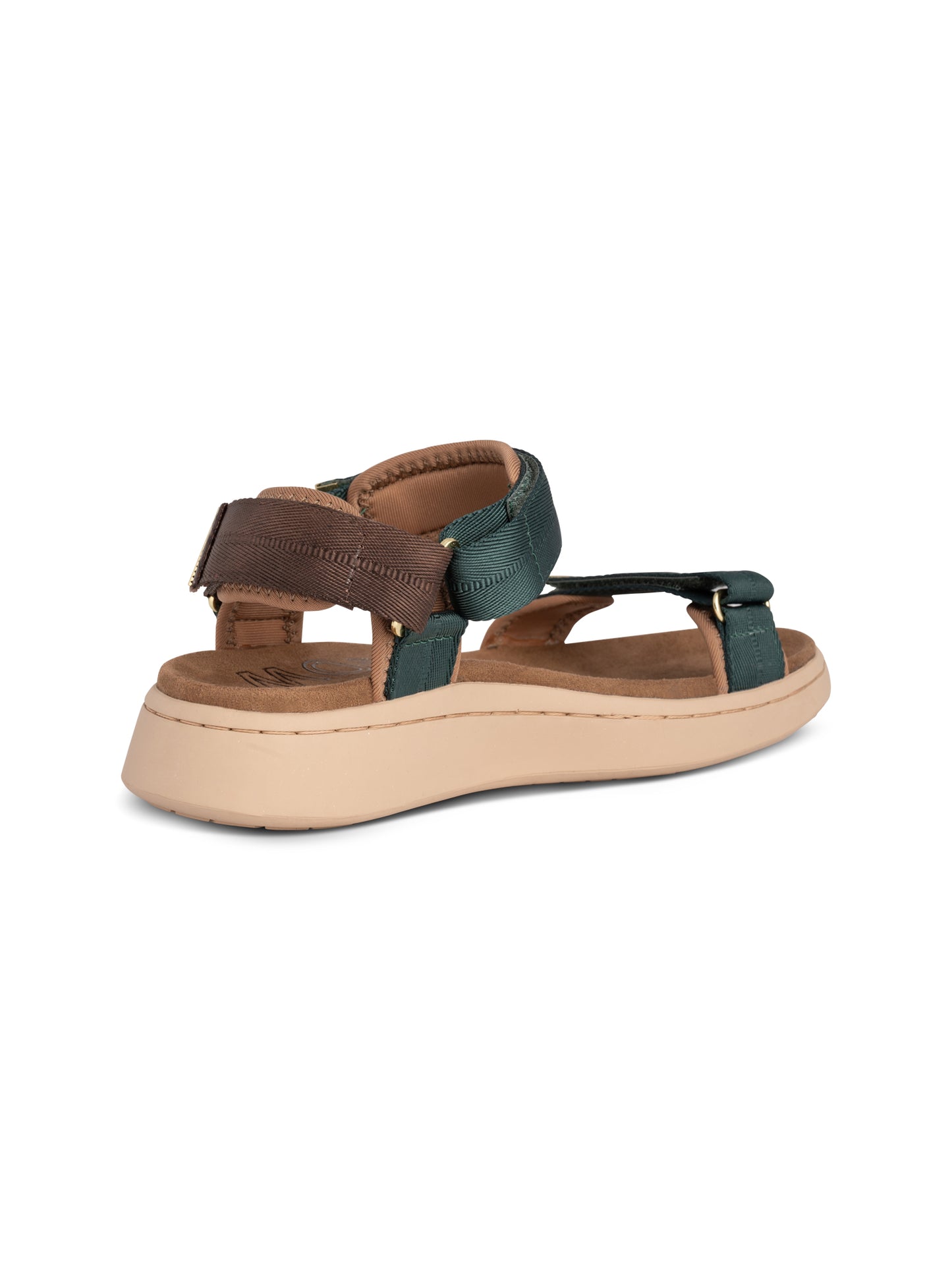 Line Sandal (deep forest/chocolate)