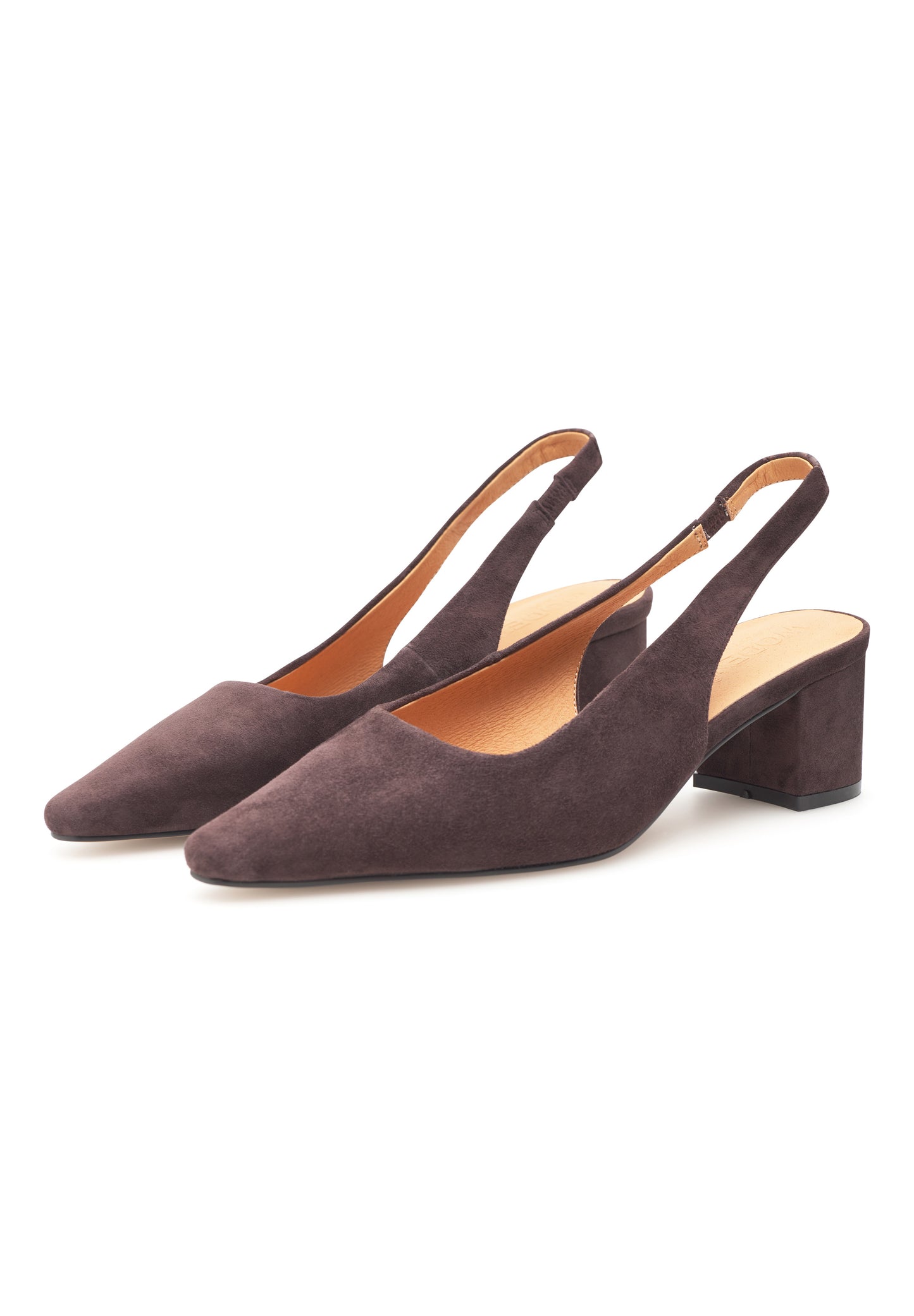 Julia Slingback, Chocolate, Woden