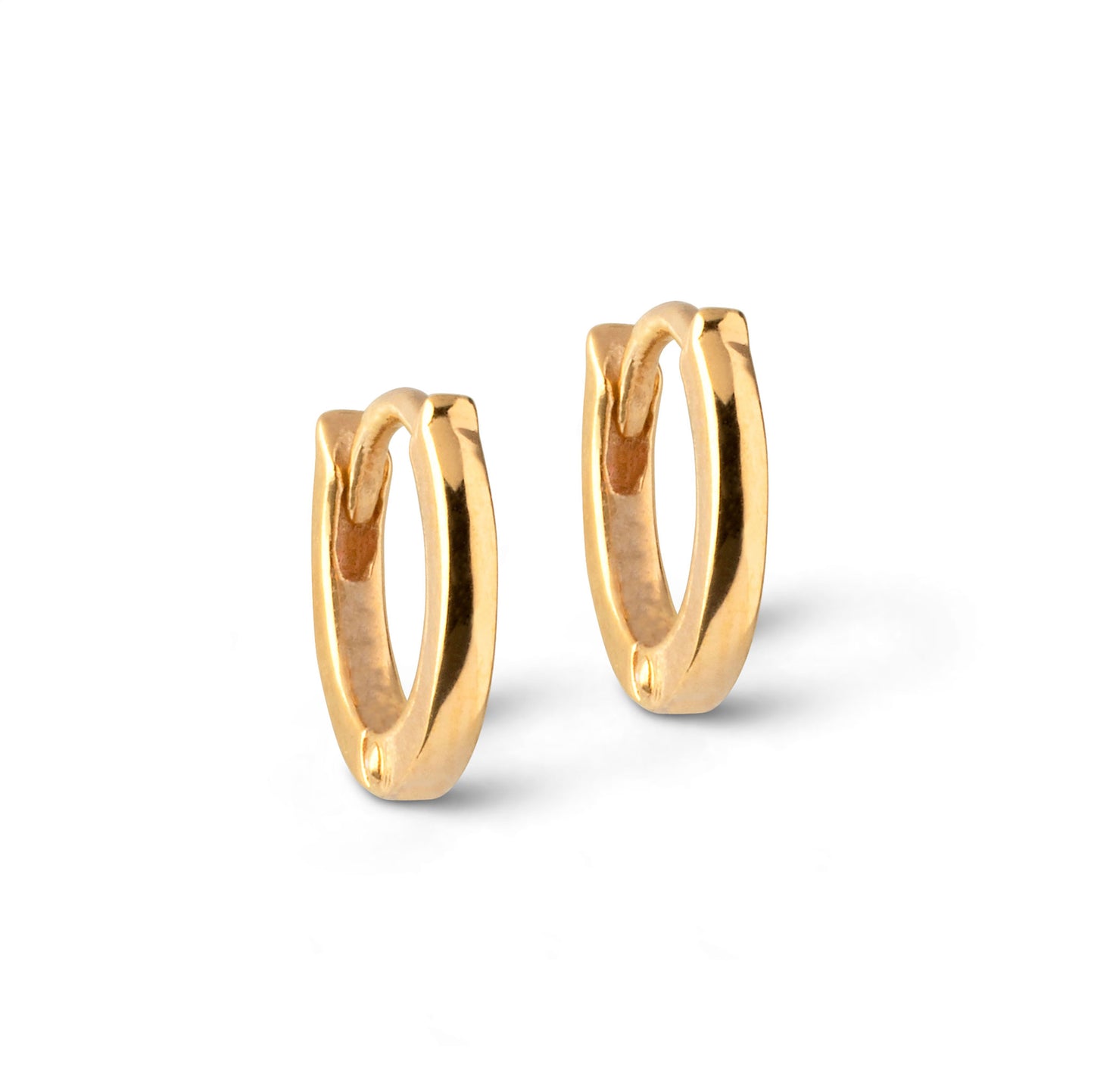 Hoops 'Classic' gold plated