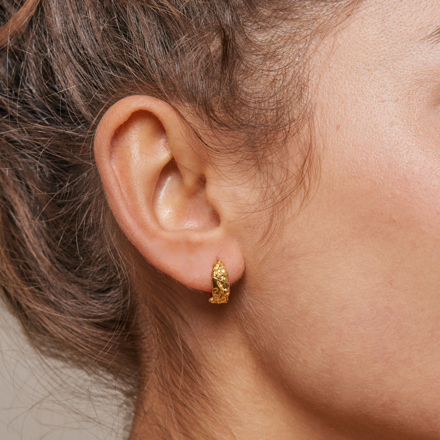Hoops 'Nela' gold plated