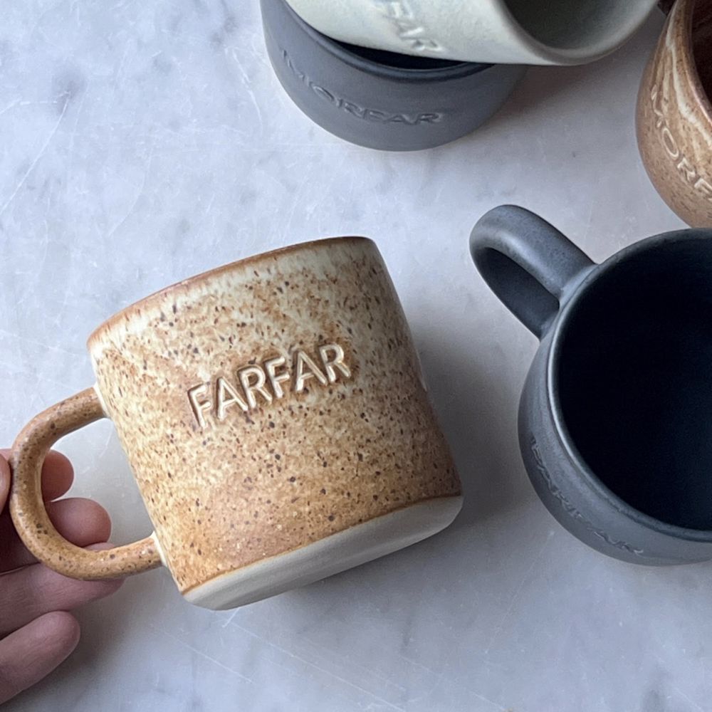 Oda kop 'Farfar' BRUN