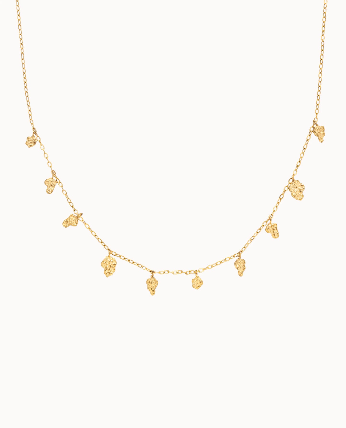 Fragment Necklace, Vandfast, Gold Plated, Nava