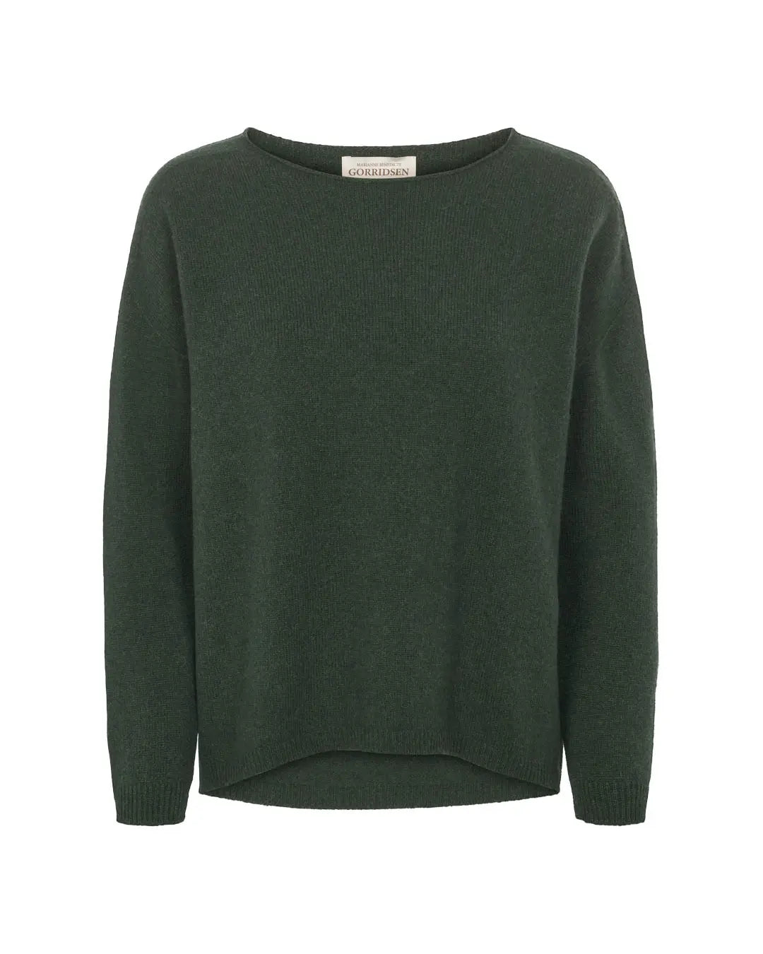 Leda Wool Sweater, Moss, Gorridsen