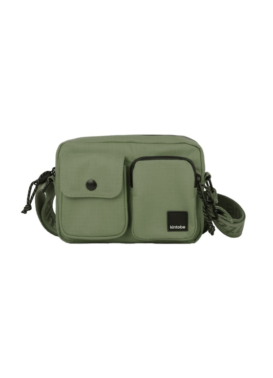 Crossbody bag 'Mini Miles' (olive leaf)