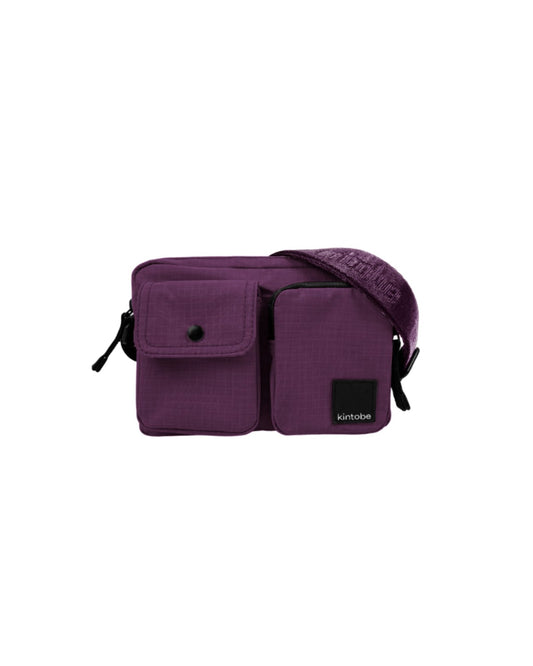 Crossbody bag 'Mini Miles' (deep aubergine)