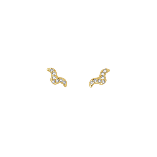 Norma Petite Studs / Gold Plated