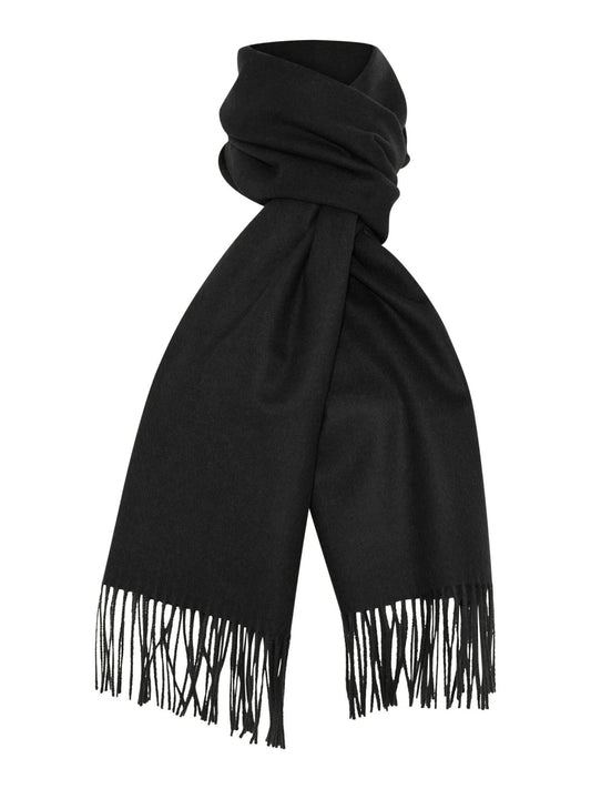 Tørklæde (sort) - 100% wool