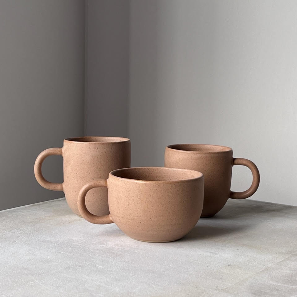 Keramik kop Latte 