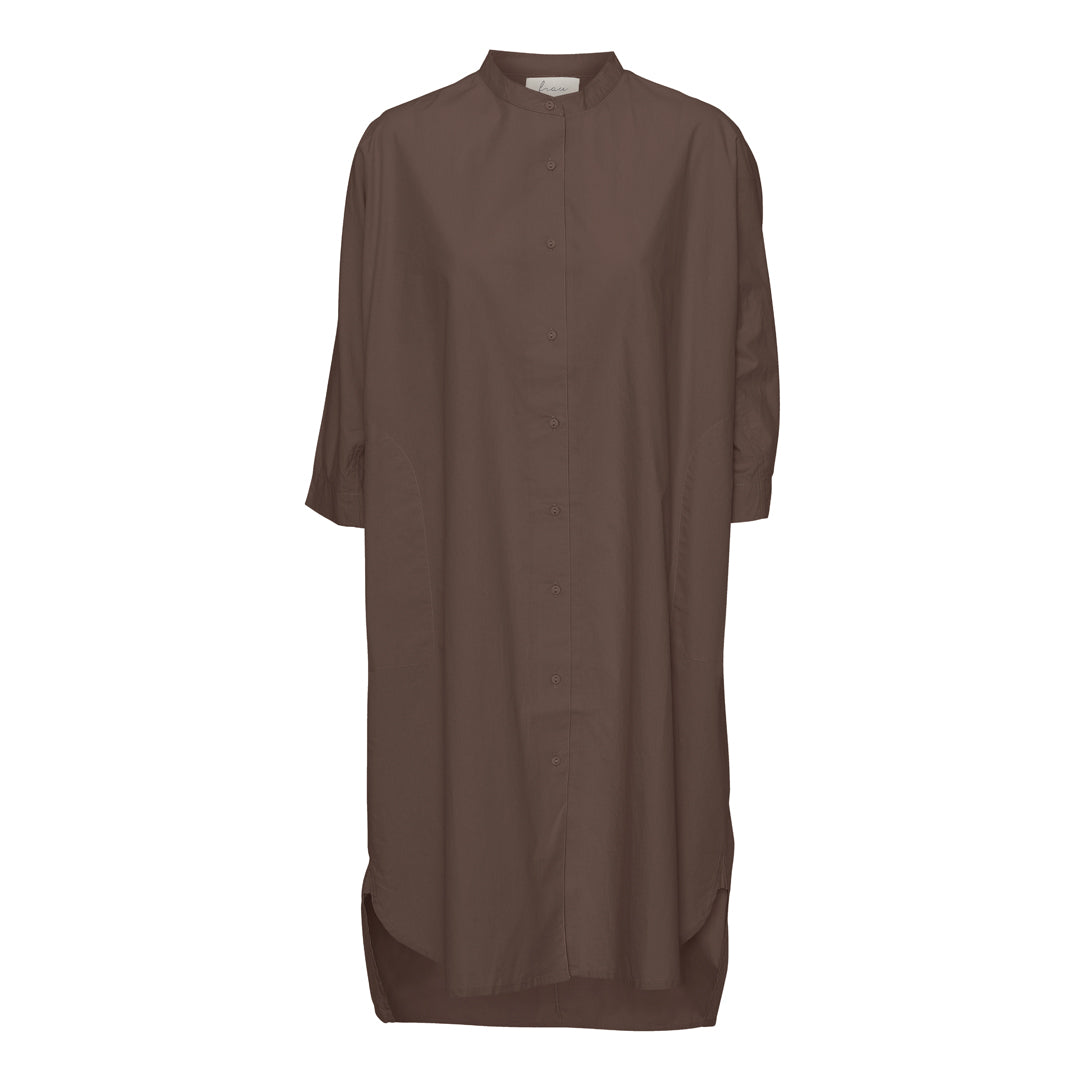 Lang skjorte coffee quartz