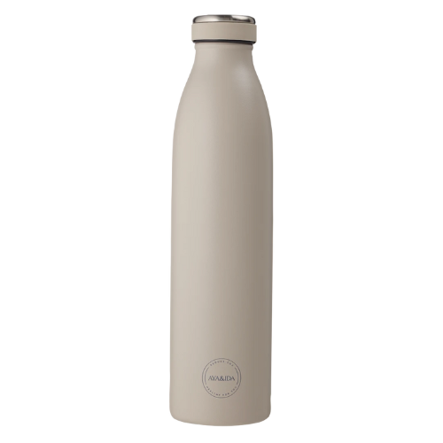 1 liter Termoflaske Cream beige