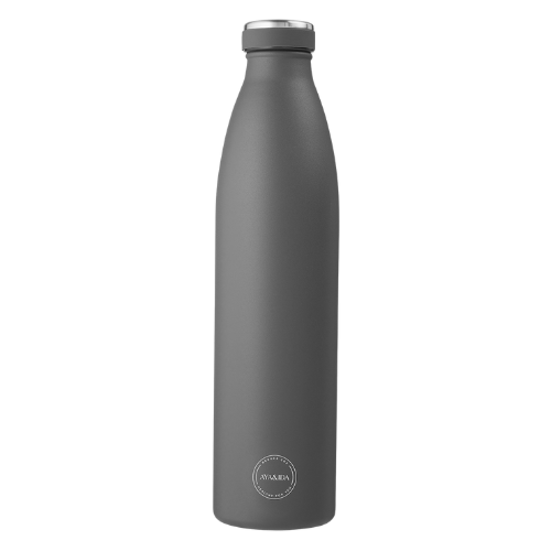 1 liter termoflaske dark grey
