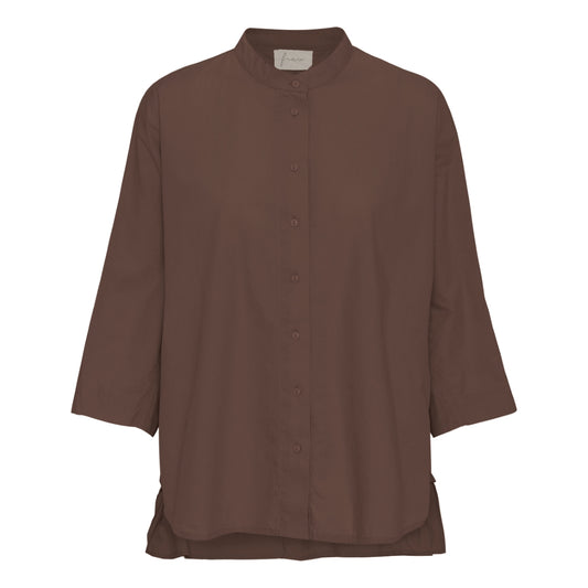 Seoul Short Shirt COFFEE QUARTZ