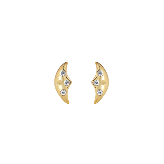 Ayla Petite Studs / Gold Plated