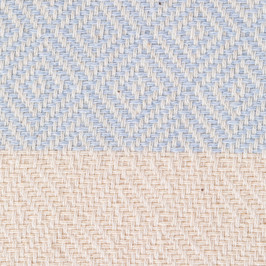 Diamond håndklæde (lyseblå)