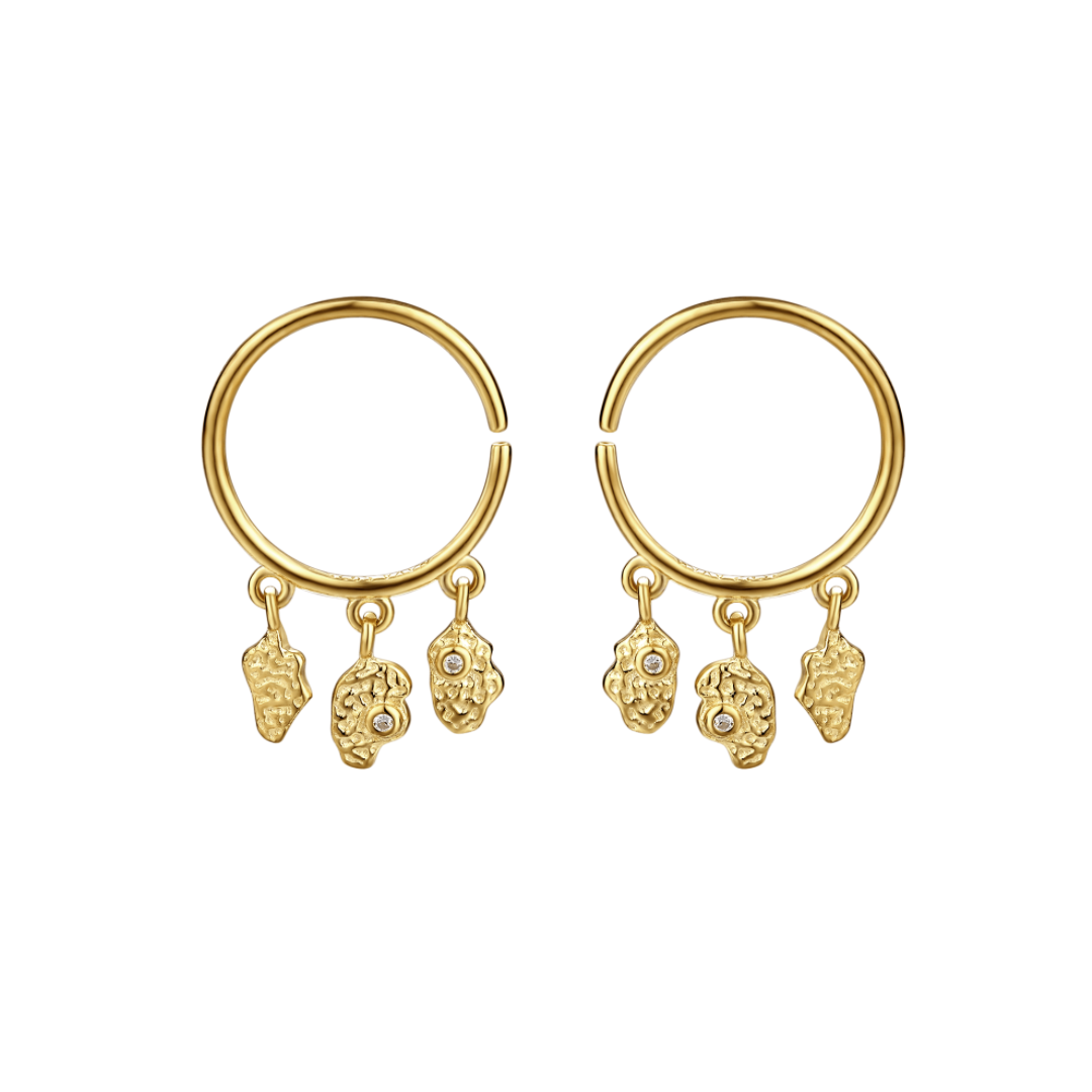 Hali Earrings / Gold Plated