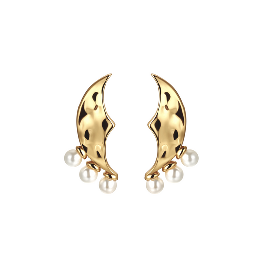 Luna Earrings / Gold Plated