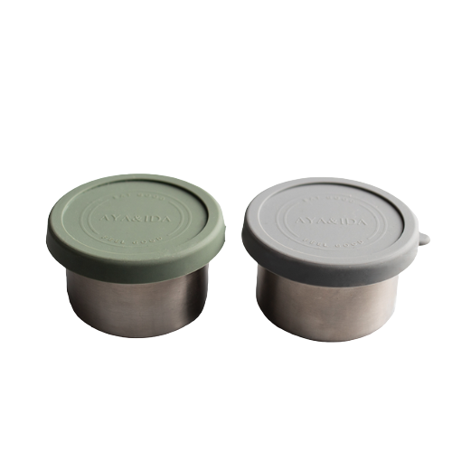 Snack Container Tropical Green