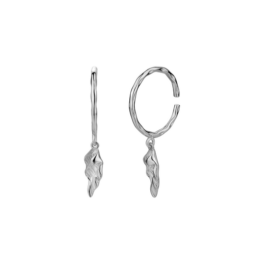 Tancho Earrings / Silver