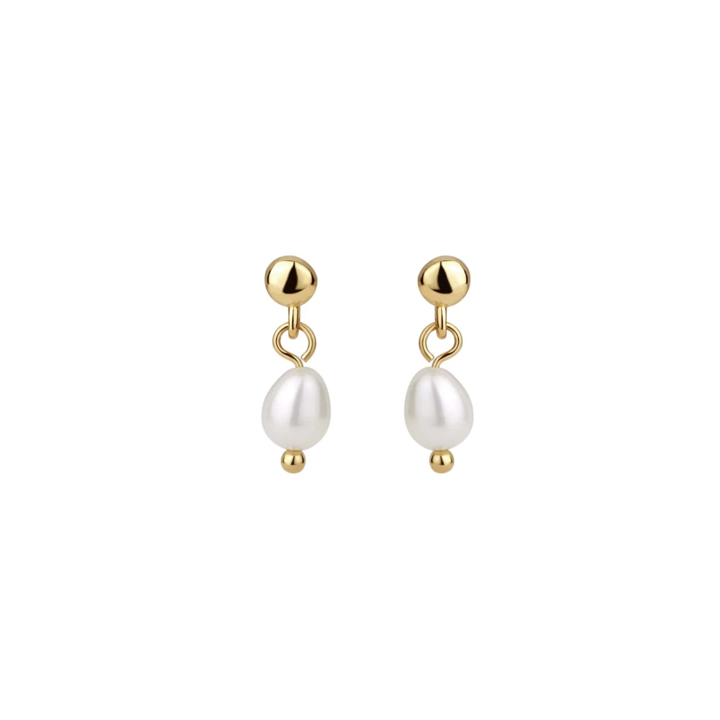 Agnes Dangle Studs / Gold Plated