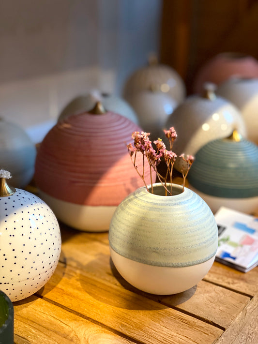 Kuglevase mintgrøn
