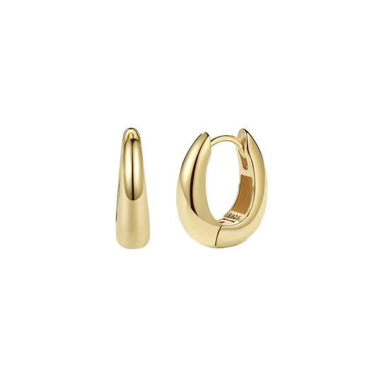 Ease Earrings / Gold Plated
