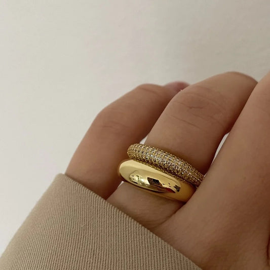 Ease Ring / Gold Plated