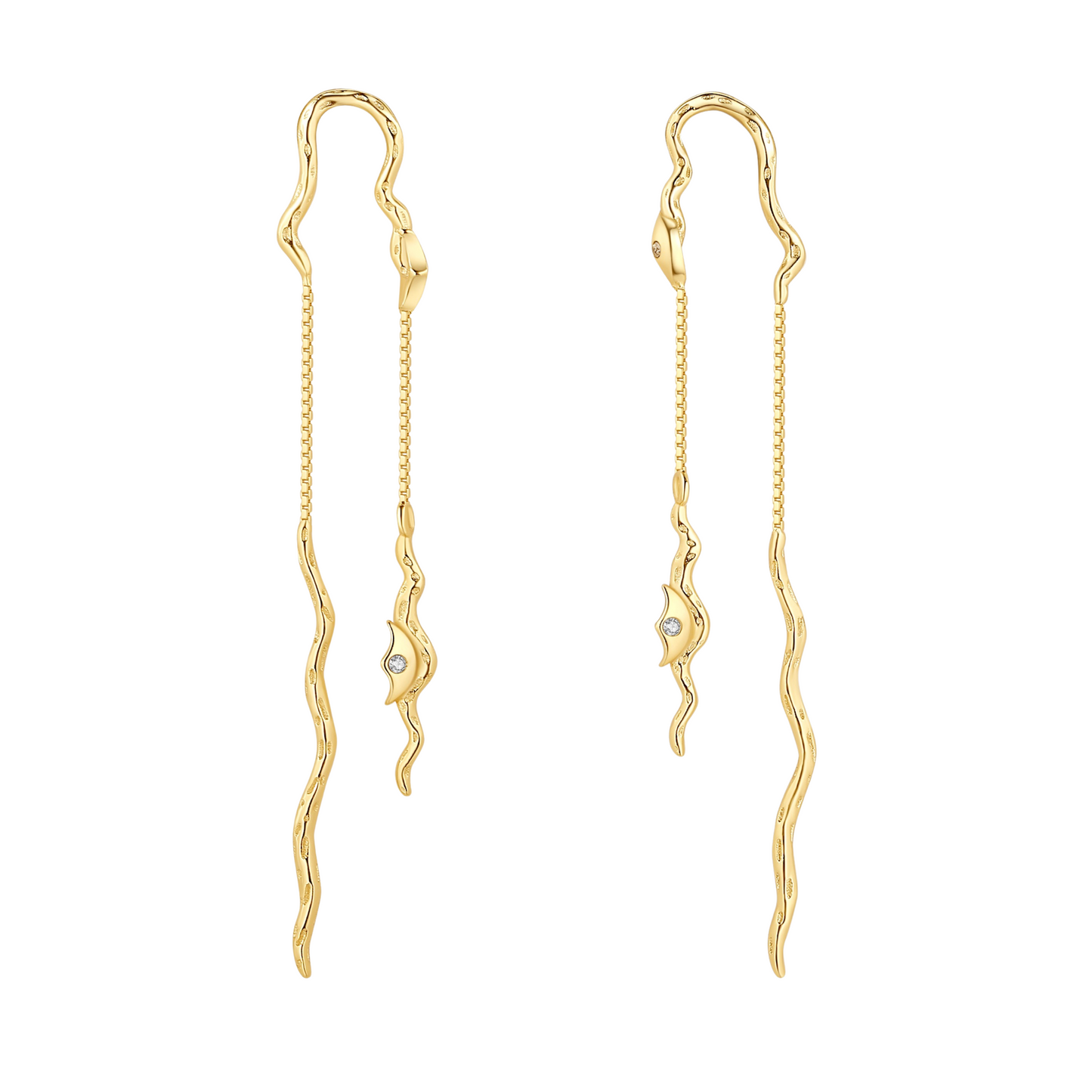 Mahina Earrings / Gold Plated